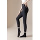 thumbnail image 3 of 8 pares de calcetines largos de yoga con agarre para mujer, antideslizantes, para pilates, barra, danza y yoga (D80), 3 of 6