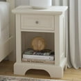 thumbnail image 3 of Homestyles Naples Wood Nightstand in Off White, 3 of 9