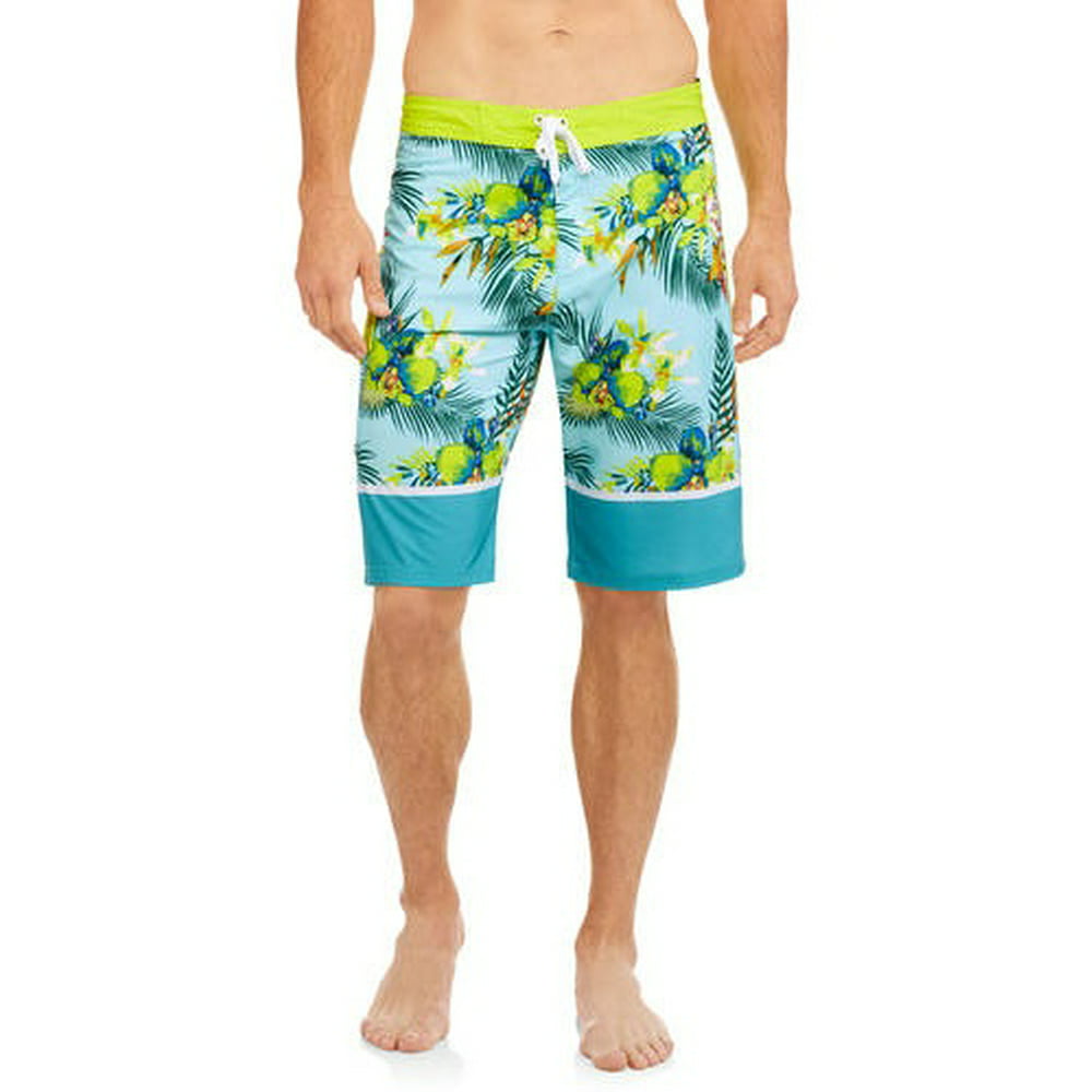 Ocean Pacific - Men's Fixed Waist Board Shorts - Walmart.com - Walmart.com