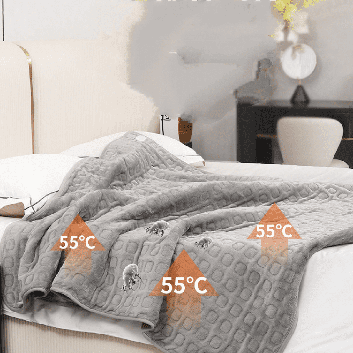 Heated duvet double sale