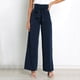 thumbnail image 1 of WILLBEST Pantalones Casuales para Mujer, Holgados, de Pierna Ancha, Cintura Alta, Rectos, Estilo Retro Literario, para Uso Diario. Extra Grande, 1 of 6