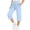 Blue, variant on Posijego Capri Pants for Women High Waist Cropped Jogger Pants Summer Athletic Yoga Capris with Pockets