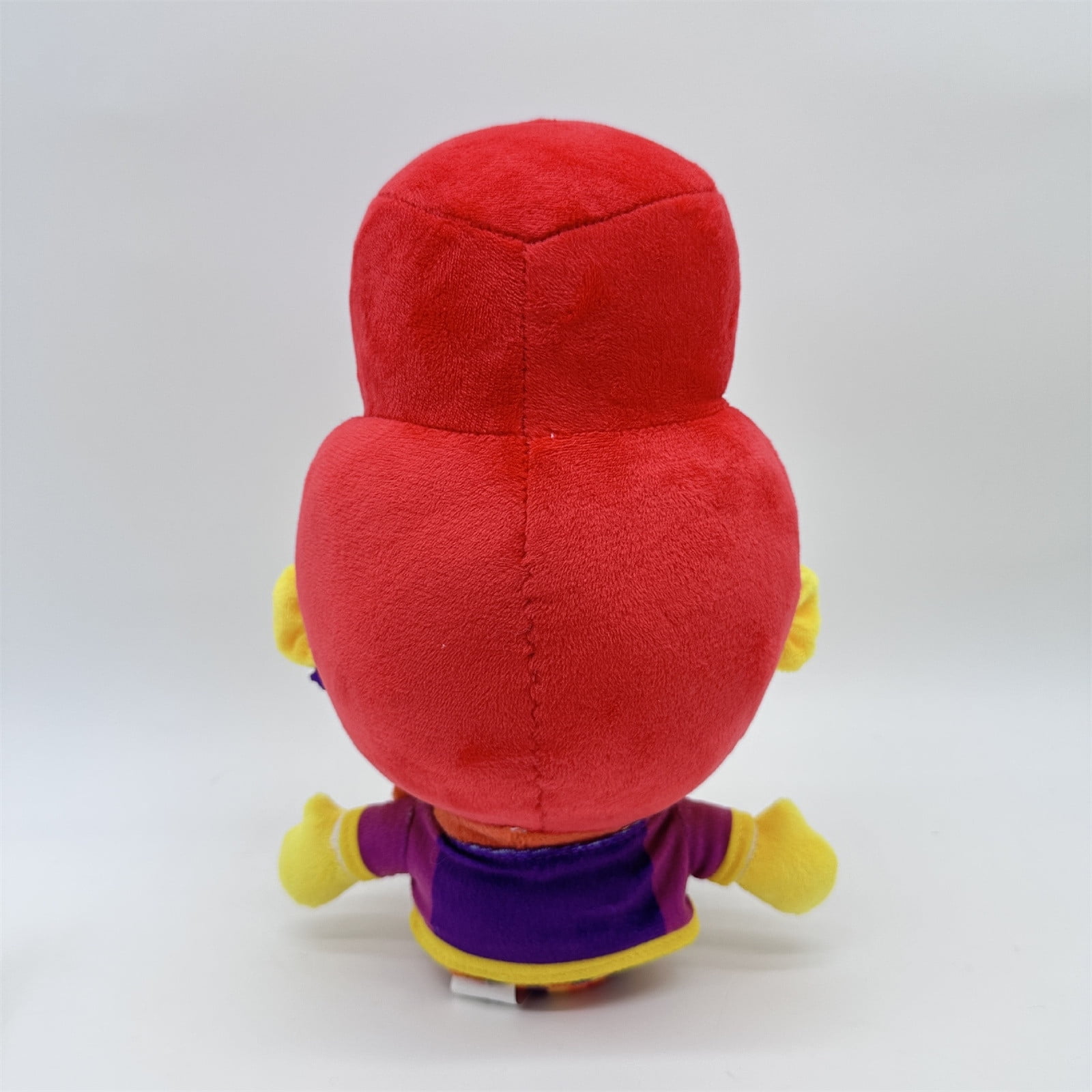 1pc 21cm Plush Toy With Purple Hair Boy Design, Ideal As Festival Or  Birthday Gift