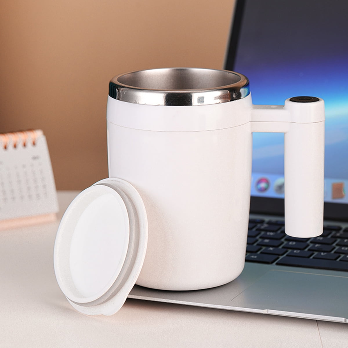Dropship 1pc Rechargeable Self-Stirring Mug - Magnetic Stirring Cup For  Coffee, Milk, And Cocoa - Perfect For Home, Office, And Travel to Sell  Online at a Lower Price