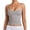 Grey, variant on Fashion Women Tops Women's Basic Double Lined Neck Tank Tops Adjustable Tank Summer Sleeveless Tops