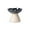 Black, variant on Agaric Bowl Pet Feeding Water Bowl | Resin Home Decoration & Outdoor Statue | 300ml Capacity for Hamsters, Rabbits, Squirrels