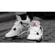 thumbnail image 5 of Ni - ke Size 7.5 - Air Jordan 4 Retro OG 2025 White Cement, 5 of 5