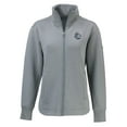 thumbnail image 2 of Women's Cutter & Buck Gray San Antonio Missions Roam Eco Recycled Full-Zip Jacket, 2 of 3