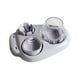 thumbnail image 2 of Cortador de huevos de acero inoxidable 3 en 1 de alta resistencia | Herramienta multifuncional para cortar alambre | Rebanadas uniformes | Agarre seguro | Fácil de limpiar | 1 paquete | Gadget de, 2 of 6