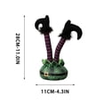 thumbnail image 2 of Tepsmf Halloween Witch Legs Tabletop Decor Inverted Legs Centerpiece Spooky Witch Feet Prop for Party Scene Decoration and Home Display, 2 of 6