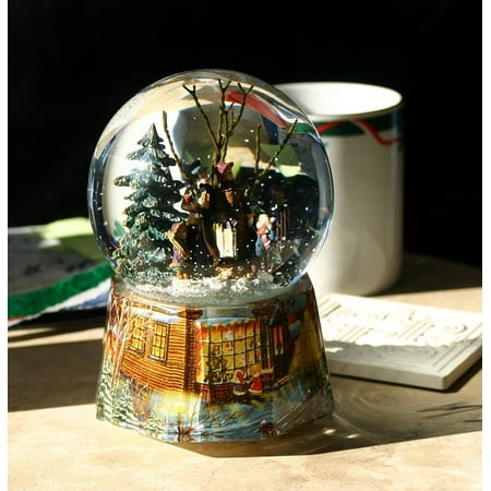 LAMINATED POSTER Snow Globe Holiday December Christmas Snow Poster