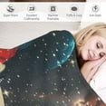 thumbnail image 3 of Orinice Christmas Theme Blanket, 3D Printed Flannel Throw Blanket,Super Soft Cozy Fuzzy Warm Throws,for Nap Blanket, Couch and House Decor Gift Idea  40x50in, 3 of 6
