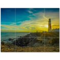 thumbnail image 1 of Lighthouse Ceramic Tile Mural Kitchen Backsplash Bathroom Shower 400859-L43, 1 of 3