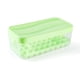 thumbnail image 3 of Bandejas para cubitos de hielo de silicona de fácil liberación, flexibles, sin BPA, con tapa y recipiente para preparar té, café y más, de 36 cubitos, 3 of 8