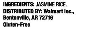 Great Value Jasmine Rice, 5 lb