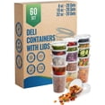 thumbnail image 1 of Juego de contenedores de almacenamiento de alimentos SafeWare Deli 60 (240 mL-20, 480 mL-20, 960 mL-20), 1 of 7