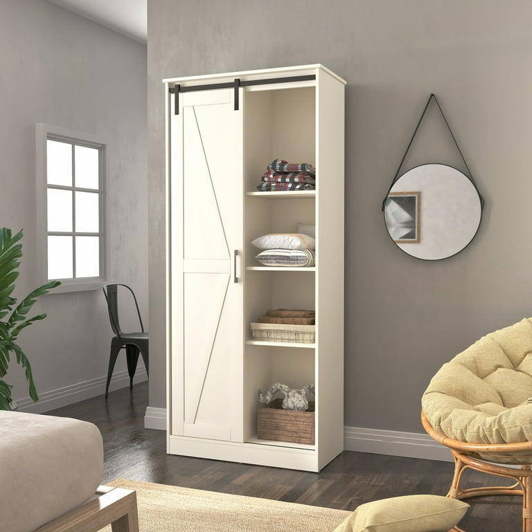 Sliding barn on sale door bookcase walmart