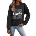 thumbnail image 3 of EHQJNJ Sweatshirts Graphiques Col Rond Femmes Cropped Automne et Hiver Sweatshirts Imprimés Femmes Sweatshirts Oversize Sweatshirts pour Femmes Graphique Tendance, 3 of 6