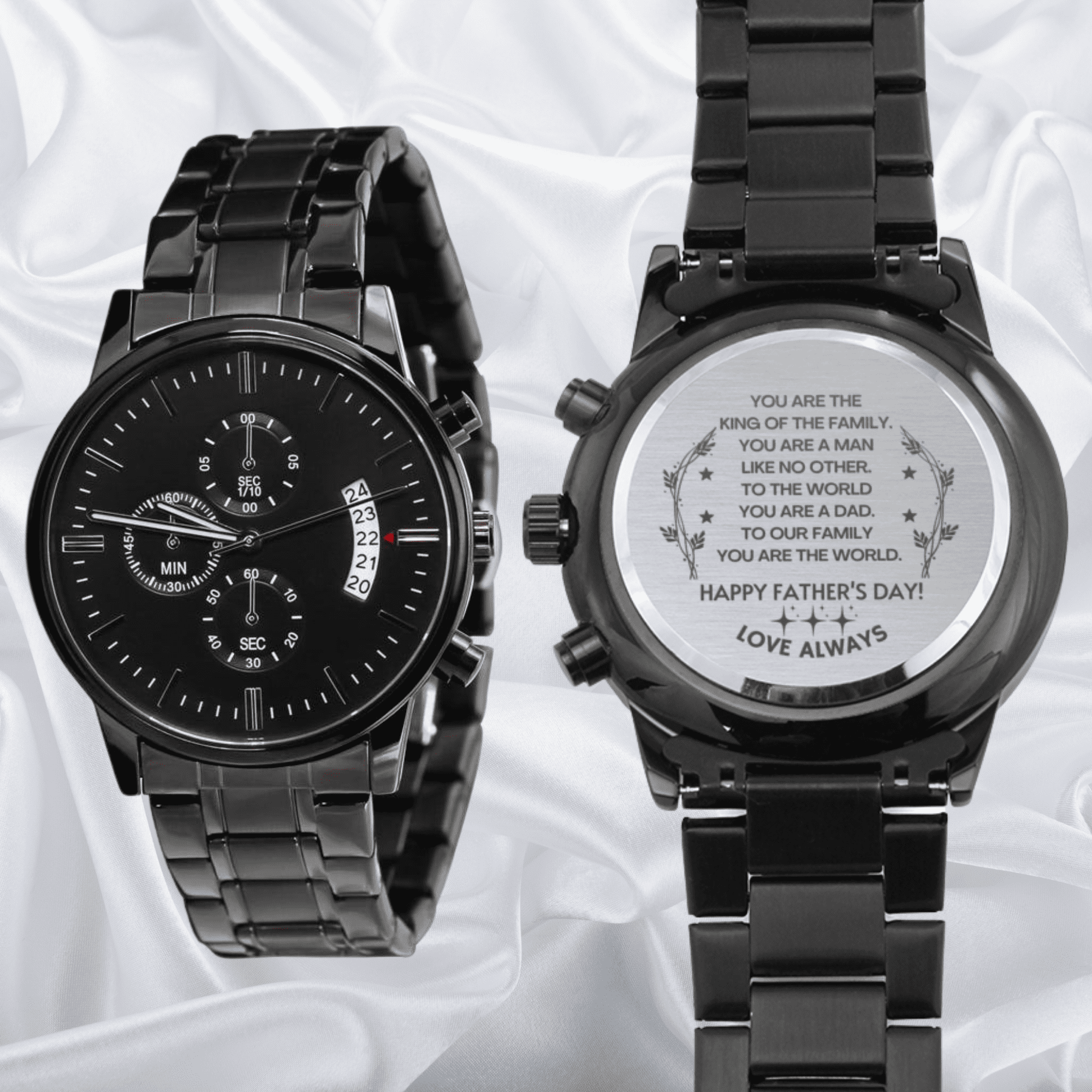Watch for husband on wedding day sale
