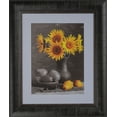 thumbnail image 1 of 3" Polystyrene Textured Vintage Picture Frame by WholesaleArtsFrames-com 19x25 1510 Series - Textured Chocolate Brown - Made In USA, 1 of 5