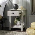 thumbnail image 3 of Walker Edison Modern Farmhouse 1 Drawer End Table, Stone Grey, 3 of 21