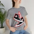 thumbnail image 6 of Black Sneakers TShirt - 90s Sneakers Shirt - Converse All Stars, 6 of 7