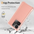 thumbnail image 4 of RIHJIN-for BLU View 5 Phone Case with Tempered Glass Screen Protector,Slim Soft Silicone Full-Body Protective Case for BLU View 5 (Rose Gold), 4 of 4