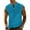 Sky Blue, variant on CIENVNSTG Men's T-Shirts Zipper Vest Sleeveless Vest Fashion Tops Navy S