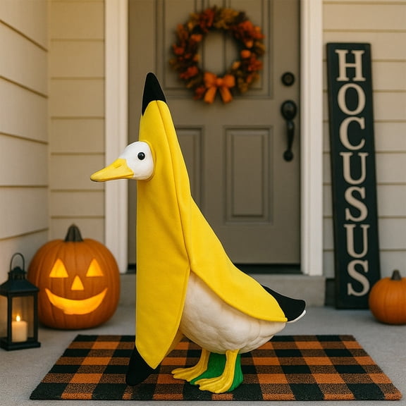 Funny Goose Outfit Porch Goose Clothing, Easter Goose Outfit Goose Spring Outfit, Porch Goose Outfits Funny for Outdoor Garden Yard Patio Statue