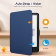 thumbnail image 3 of Funda Fintie para Kindle Paperwhite 12th Gen (2024), color azul marino, 3 of 8