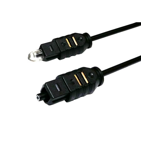 Importer520 (TM) 2 Pack6 FT Toslink Digital Audio Optic Cable Optical Cord HDTV DVD PS3 HD Microsoft Xbox One, 6FT