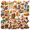 4A, variant on Yatrandify Vinyl Cartoon Stickers Waterproof Burger Stickers DIY Notebooks Laptops Suitcases