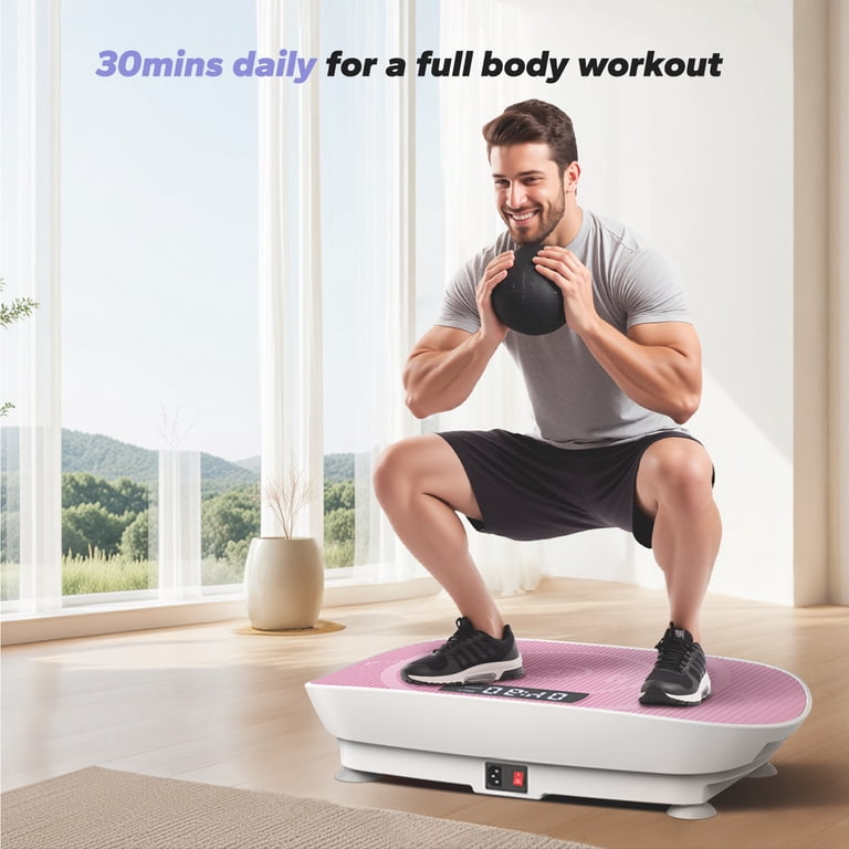 MERACH Vibrating Plate Muscle Toner, 400 lbs Capacity photo 3
