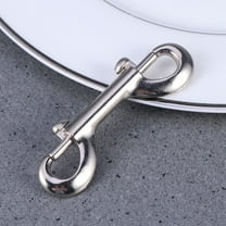 OATIPHO 2Pcs Heavy Duty Stainless Steel Double Ended Snap Hook for Connecting Ropes