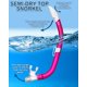 thumbnail image 3 of Reef Tourer Máscara y Snorkel X-Plore para Adultos, Color Rosa Buganvilla, con Dos Ventanas, 3 of 6