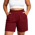 thumbnail image 2 of Women's Casual Summer Shorts High Waisted Elastic Drawstring Lounge Sweatshorts with Large Pockets Flattering Activewear for Workout Running Gym and Everyday Comfort Wear, 2 of 6