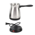 thumbnail image 2 of HIBIBUD 2026 New Stainless Steel Percolator Coffee Pot,600Ml Capacity with Keep Warm Function,110V Electric Coffee Maker for 5-6 Cups,Includes Base & Handle Coffee Percolator Electric, 2 of 7