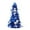 Blue, variant on Viflosae Christmas Decorations Creative Mini Desktop Christmas Tree Decoration Small Tree Christmas Decoration Halloween Party Favors
