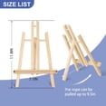 thumbnail image 2 of Caballetes de madera ESRICH, paquete de 24 unidades, 30 cm, para pintar y exponer, 2 of 7
