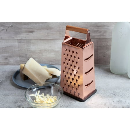 Thyme & Table Multi Purpose 4 Sided Copper Box (Best Cheese Grater Ever)