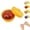 04# (Red), variant on Glitter Dumpling Squeeze Toys,Sparkling Dumpling Stress Relief Squeeze Toys Collectible Gifts for Adults,(White)