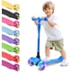 thumbnail image 1 of Monopatin Scooter para Niños de 2 a 5 Años Hurtle, 3 Ruedas con Luces LED, Mini Kickboard con Freno, Manillar Ajustable de 63 cm a 71 cm, Antideslizante, Patin del Diablo, Azul, 1 of 7