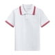 thumbnail image 4 of Odeerbi Camisas de Golf de Niños Algodón Color Sólido Camisas de Tenis de Manga Corta Uniforme Escolar, 4 of 4