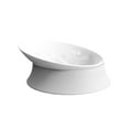 thumbnail image 2 of Youkk Bol Alimentaire Réglable Angle Chat pour une Alimentation Saine Durable et Robuste Chat et Chien Bol de Riz Bol pour Animaux de Compagnie Blanc, 2 of 6