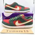 thumbnail image 2 of Nike SB Dunk Low PRM Seattle Supersonics Fire Red FZ1287-300 Men's Size, 2 of 20
