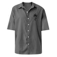 thumbnail image 4 of Big and Tall Hawaiian Shirt for Men Tropical Floral Beach Shirts Short Sleeve Casual Button Down Shirt 2026 Dark Gray M, 4 of 5