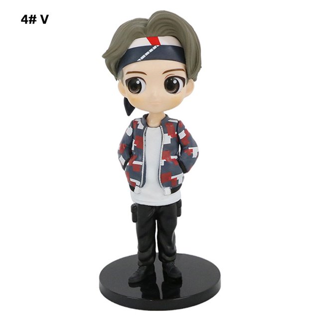 BTS doll Versión Q De Muñecas Coche Muñeca Accesorios De Motocicleta Kpop Aido/Juguetes Juveniles . Frijoles De Amor Alrededor Lindo
