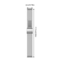 thumbnail image 2 of Universal Stainless Steel Watch Bands Durable 20mm and Sweatproof Strap for All Timepieces, 2 of 7