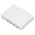 thumbnail image 1 of Veeki FTTH Fiber Distribution Box Splitter Wall Hanging Dustproof ABS Mini Fiber Optic Distribution Box with 4 Long Screws for Desktop24057366, 1 of 5