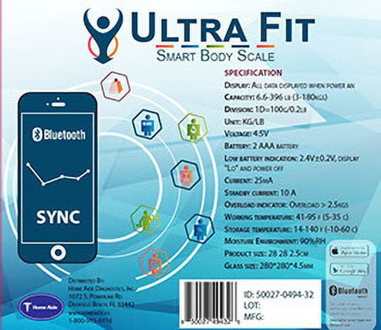 Ultra Fit Smart Body Scale